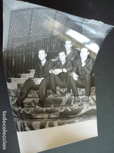 Fotos von Musikern: LOS ESCOBARINO CONJUNTO MUSICAL ESPA&Ntilde;OL ANTIGUA FOTOGRAFIA 18 X 24 CM