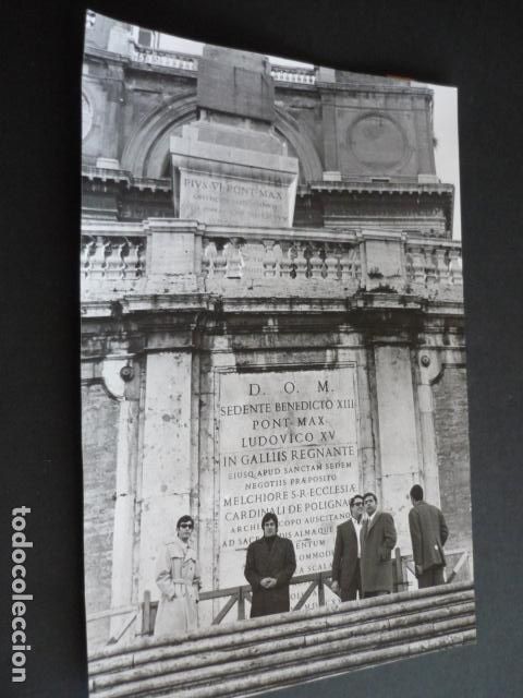 Fotos von Musikern: LOS RELAMPAGOS CONJUNTO MUSICAL ESPA&Ntilde;OL ANTIGUA FOTOGRAFIA 19,5 X 27 CM