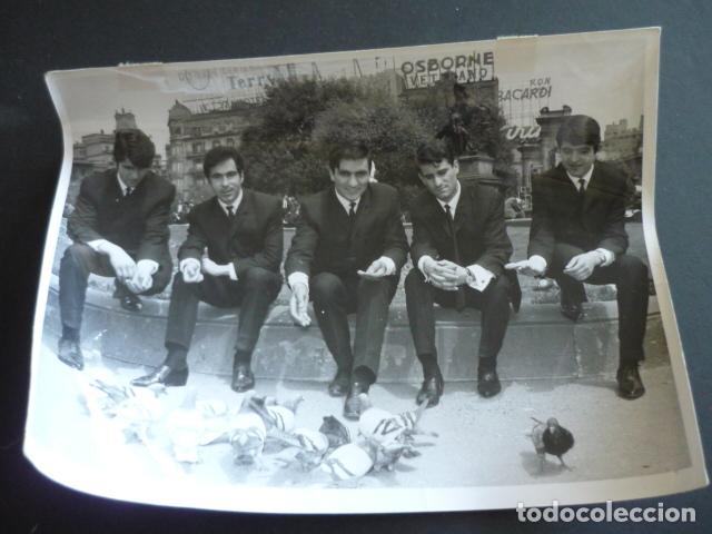 Photos de Chanteurs et Chanteuses: LOS SAKING'S CONJUNTO MUSICAL ANTIGUA FOTOGRAFIA 18 X 24 CM