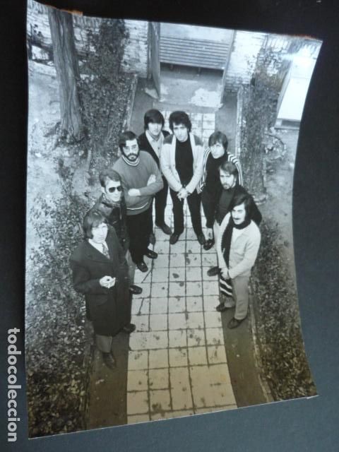 Photos de Chanteurs et Chanteuses: LOS CANARIOS CONJUNTO MUSICAL ANTIGUA FOTOGRAFIA 18 X 24 CM