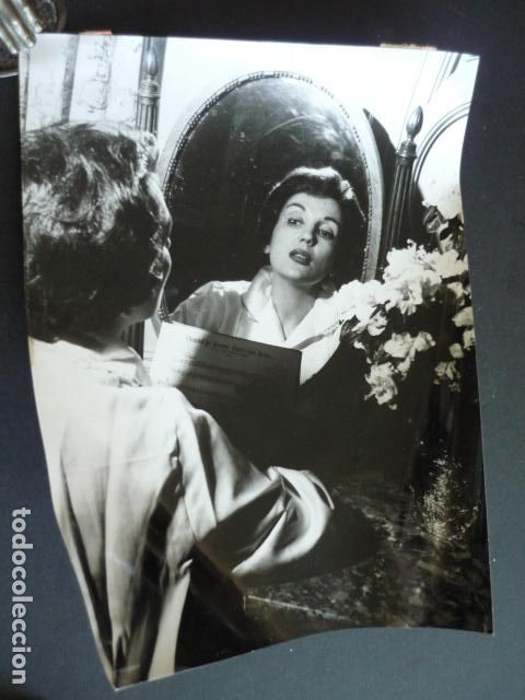 Fotos von Musikern: GLORIA LASSO CANTANTE ANTIGUA FOTOGRAFIA 18 X 24 CM