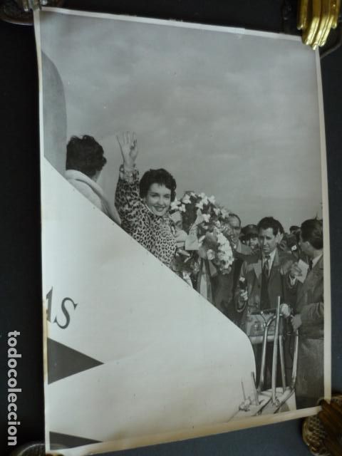 Fotos von Musikern: GLORIA LASSO CANTANTE ANTIGUA FOTOGRAFIA 18 X 24 CM