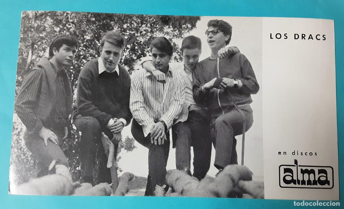 Fotos von Musikern: TARJETA PROMOCIONAL LOS DRACS, DISCOS ALMA