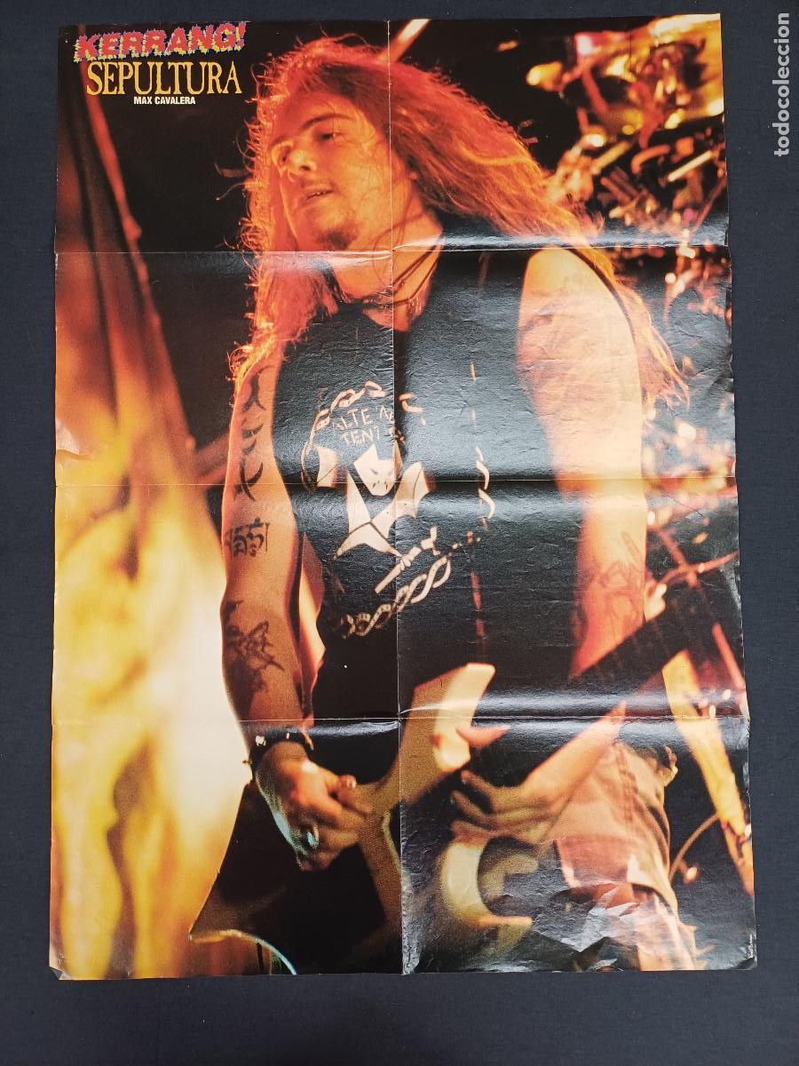 Photos de Chanteurs et Chanteuses: SEPULTURA/MAX CALAVERA/POSTER METAL.
