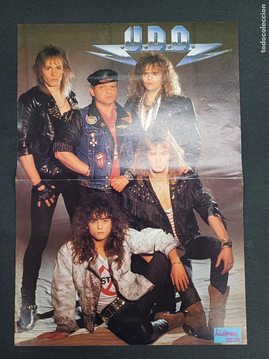 Photos de Chanteurs et Chanteuses: U.D.O/ACCEPT/POSTER METAL.