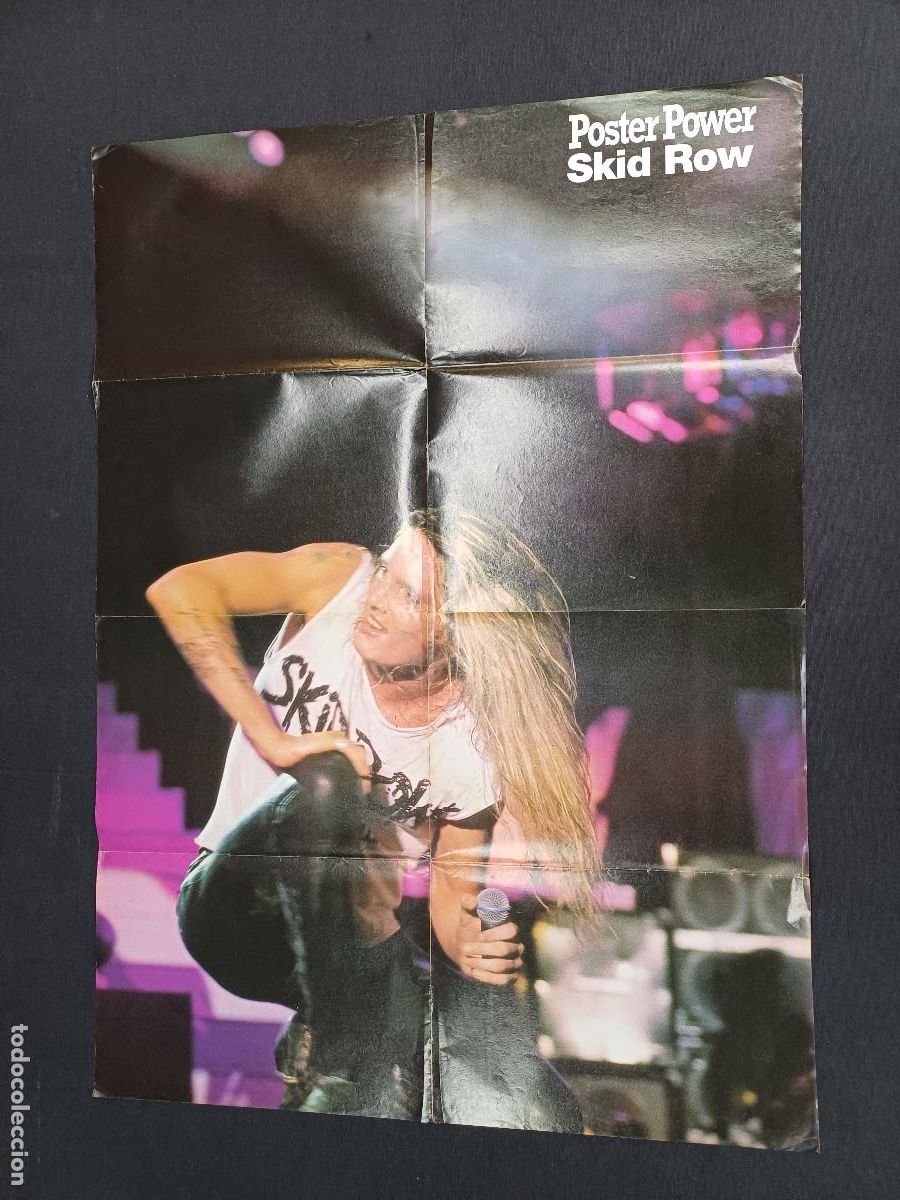 Photos de Chanteurs et Chanteuses: QUEENSRYCHE-SLAYER-SKID ROW/POSTER METAL.