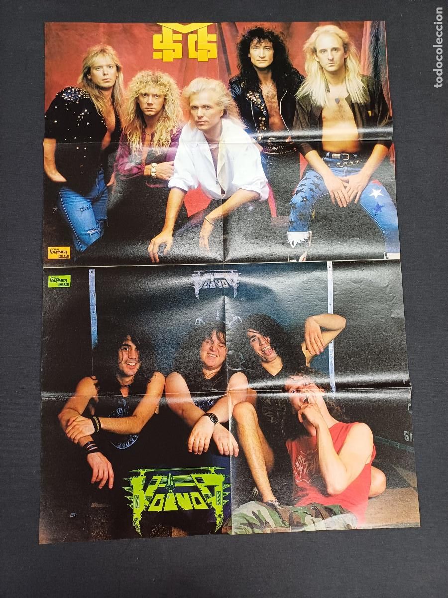 Photos de Chanteurs et Chanteuses: MSG/VOIVOD/POSTER METAL.