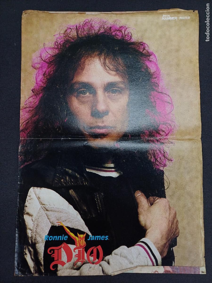 Photos de Chanteurs et Chanteuses: RONNIE JAMES DIO/POSTER METAL.