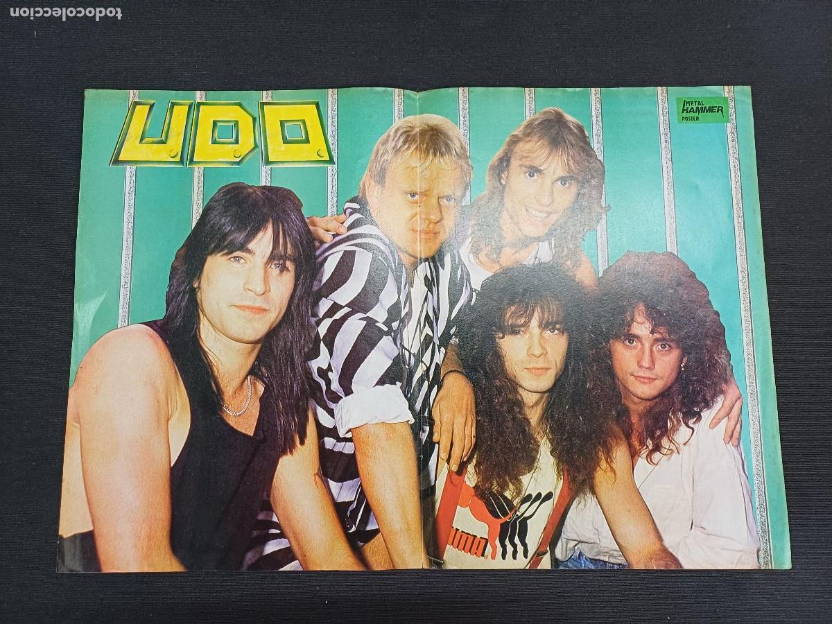 Photos de Chanteurs et Chanteuses: U.D.O./TESTAMENT/POSTER METAL.