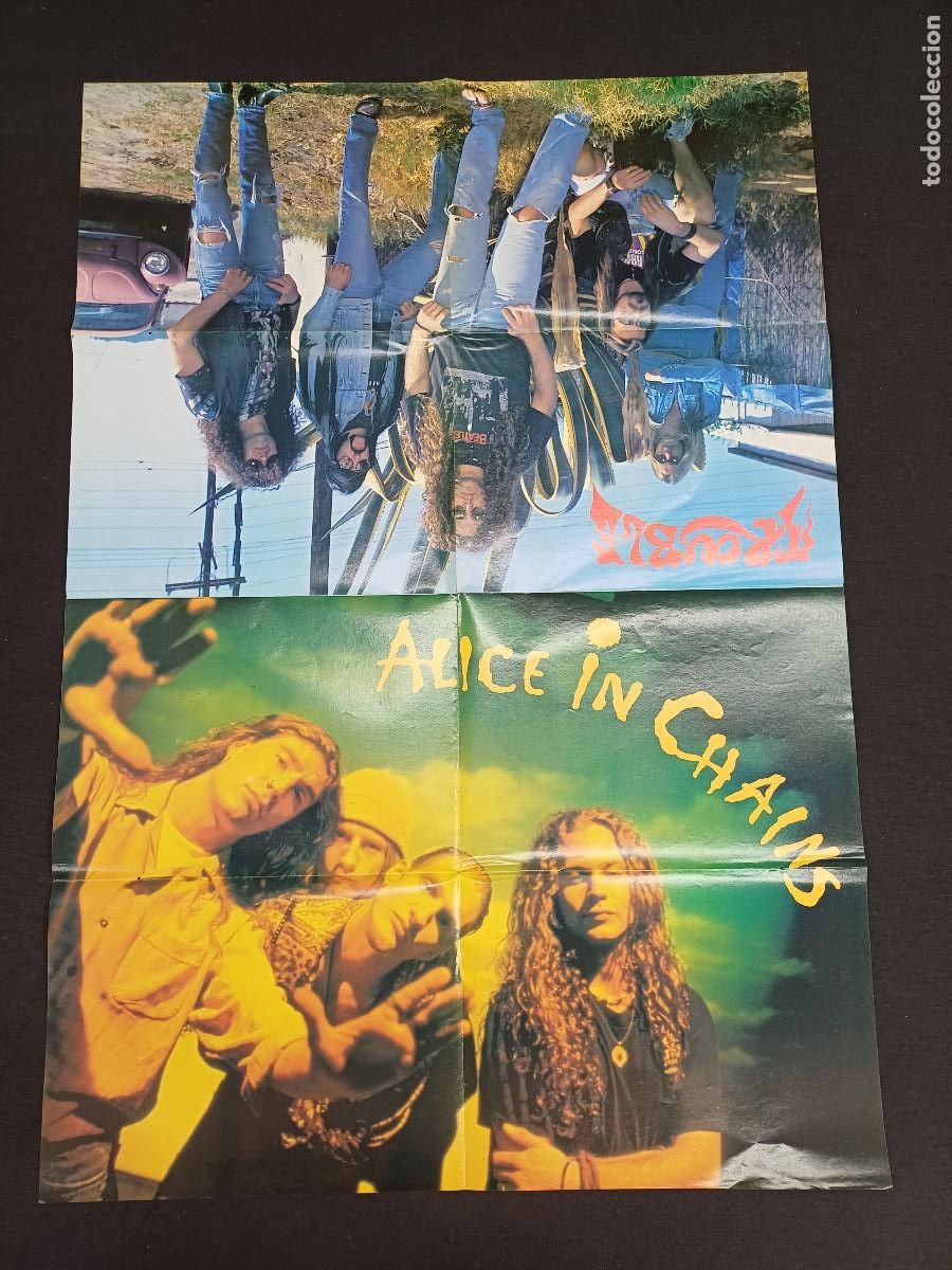 Photos de Chanteurs et Chanteuses: ALICE IN CHAINS-TROUBLE/POSTER METAL.