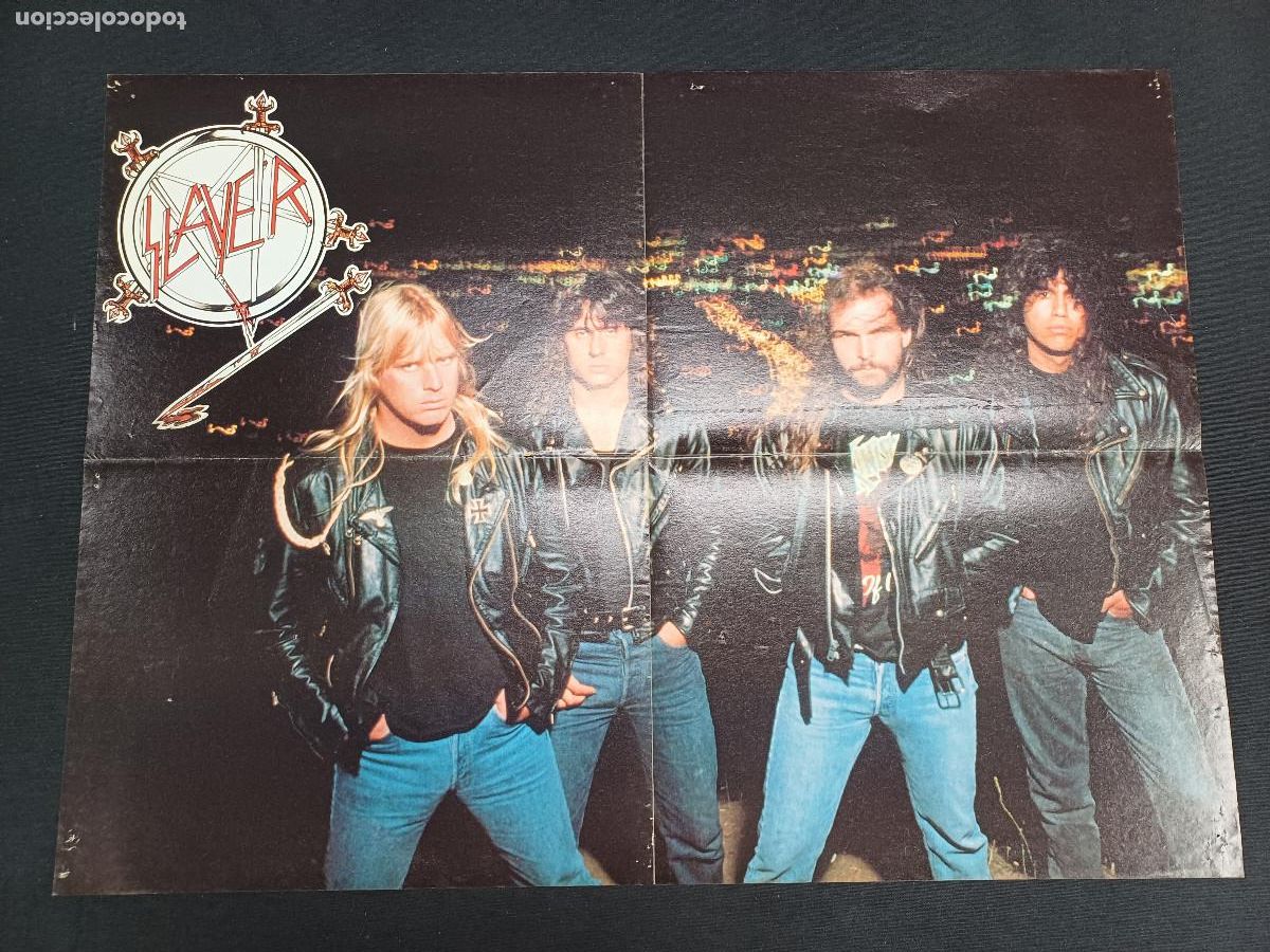 Photos de Chanteurs et Chanteuses: SEPULTURA-SLAYER/POSTER METAL.