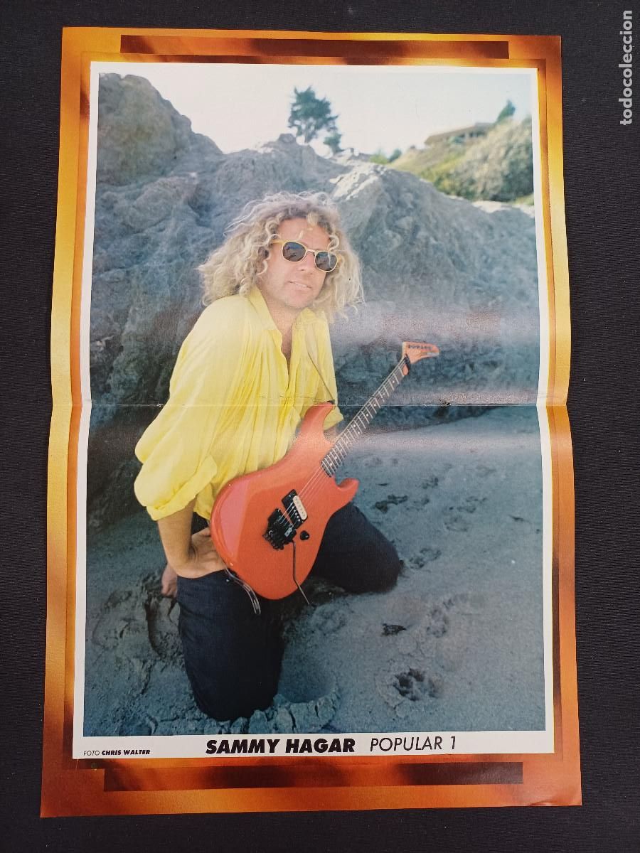 Photos de Chanteurs et Chanteuses: SAMMY HAGAR/POSTER METAL.