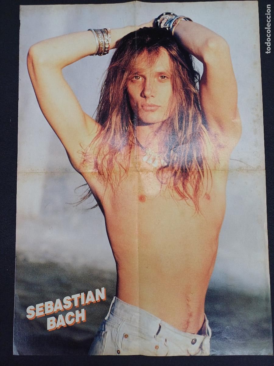 Photos de Chanteurs et Chanteuses: SEBASTIAN BACH-BRET MICHAELS/POSTER METAL.