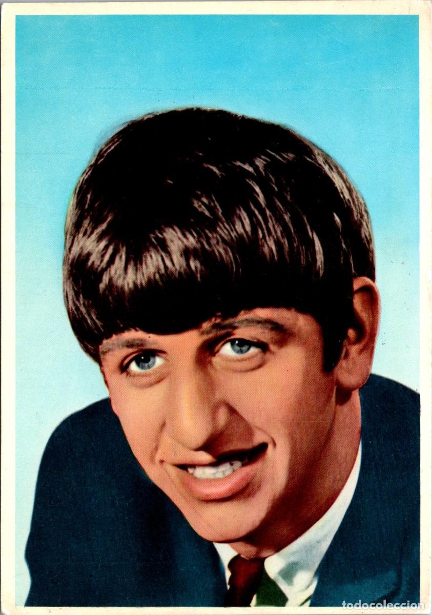 Fotos de cantantes: Ringo - El bater&iacute;a del Popular Conjunto Musical The Beatles - Obsequio papel carb&oacute;n Kores -Carboplan