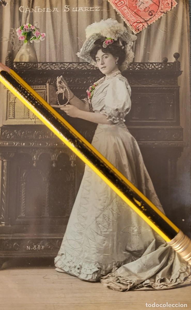 Photos de Chanteurs et Chanteuses: Candida Suarez [Cuple] postal 9 X 13 ctms. editada en Espa&ntilde;a...