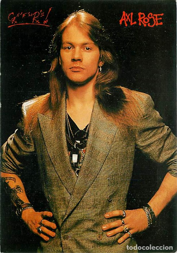 Fotos von Musikern: Musique - Axl Rose - Carte Neuve - CPM - Voir Scans Recto-Verso