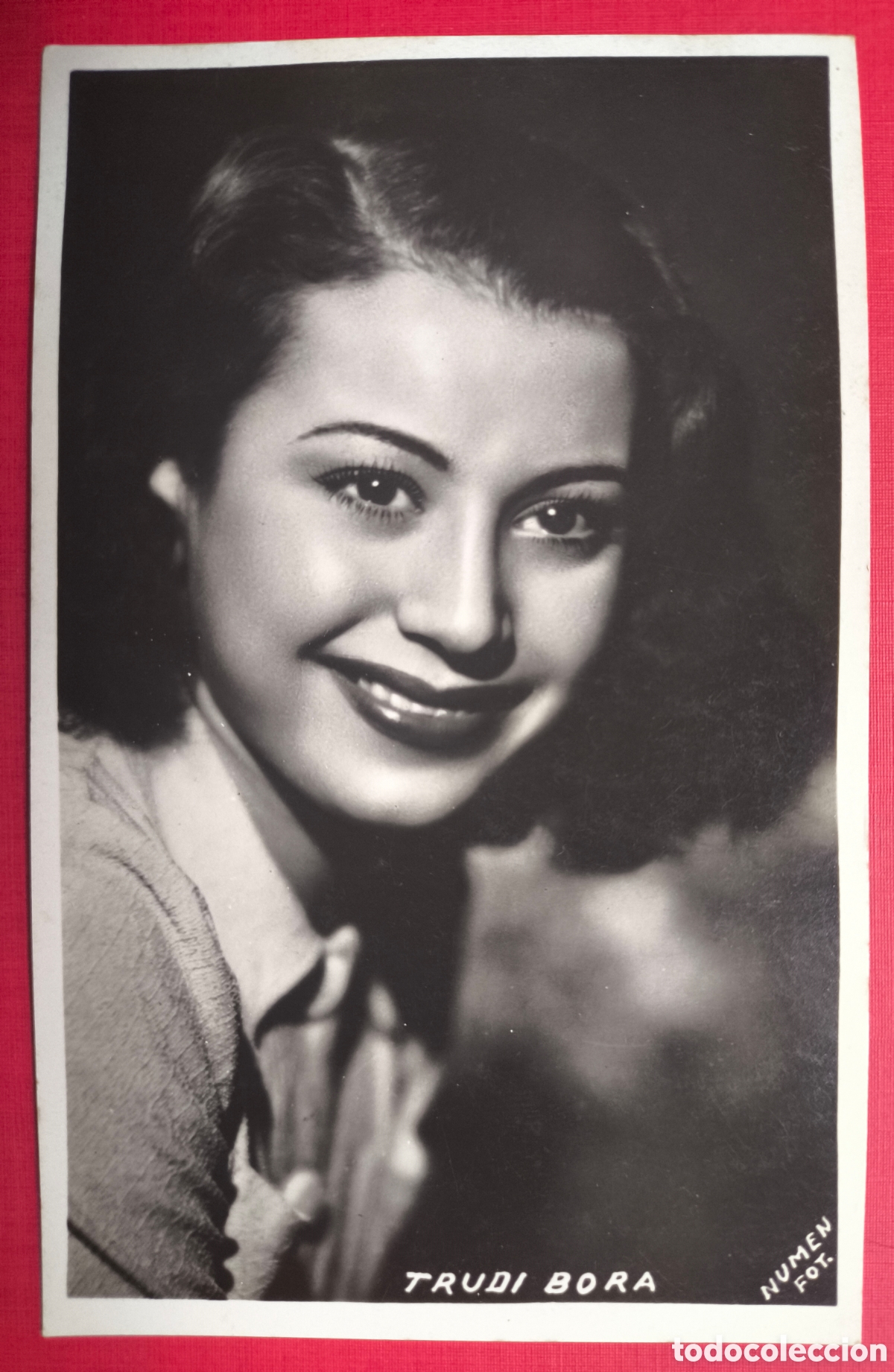 Photos of Singers: TRUDI BORA VEDETTE ACTRIZ TEATRO VARIEDADES POSTAL FOTOGR&Aacute;FICA FOTOGRAF&Iacute;A C. 1955