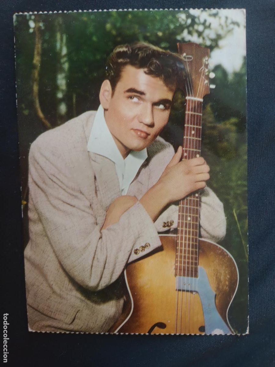 Fotos de cantantes: Ted Herold, postal de &eacute;poca - Foto 1