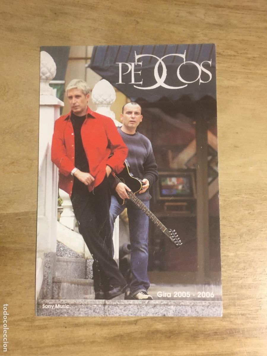 Fotos von Musikern: los pecos postal promocional original sony music 2005 2006
