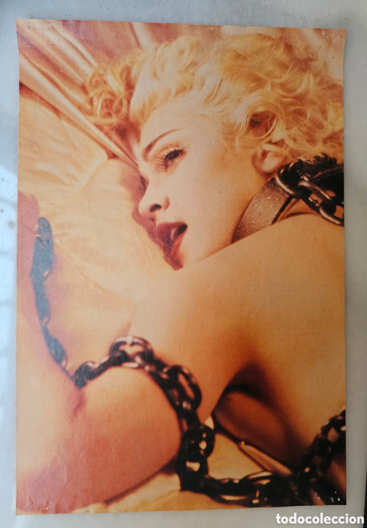 Fotos von Musikern: P&oacute;ster Madonna Express Yourself formato A4