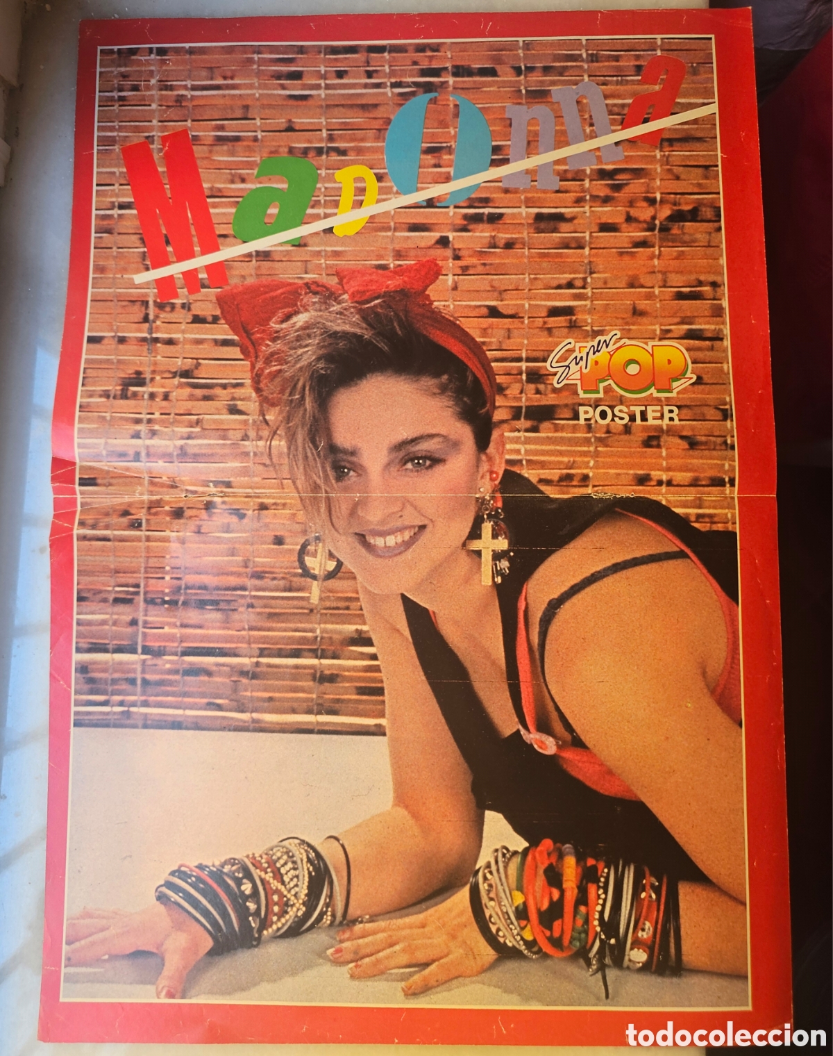 poster vintage madonna superpop original - Compra venta en