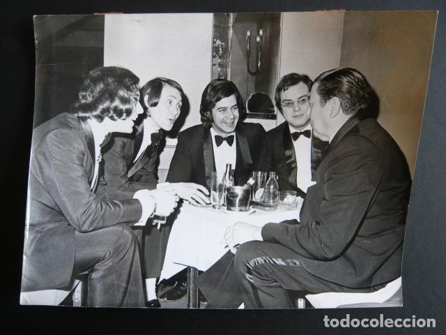 Fotos von Musikern: LOS ALBAS CONJUNTO MUSICAL ANTIGUA FOTOGRAFIA ORIGINAL 1970 18 X 24 CM