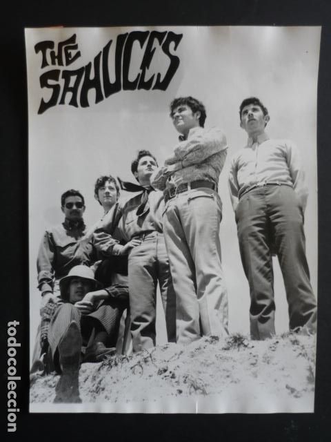 Photos of Singers: THE SAHUCES CONJUNTO MUSICAL 1968 ANTIGUA FOTOGRAFIA ORIGINAL 18 X 24 CM