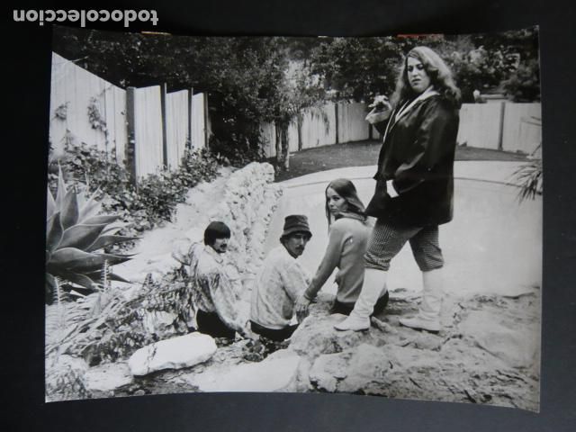 Photos de Chanteurs et Chanteuses: THE MAMAS AND THE PAPAS CONJUNTO MUSICAL ANTIGUA FOTOGRAFIA ORIGINAL 18 X 24 CM