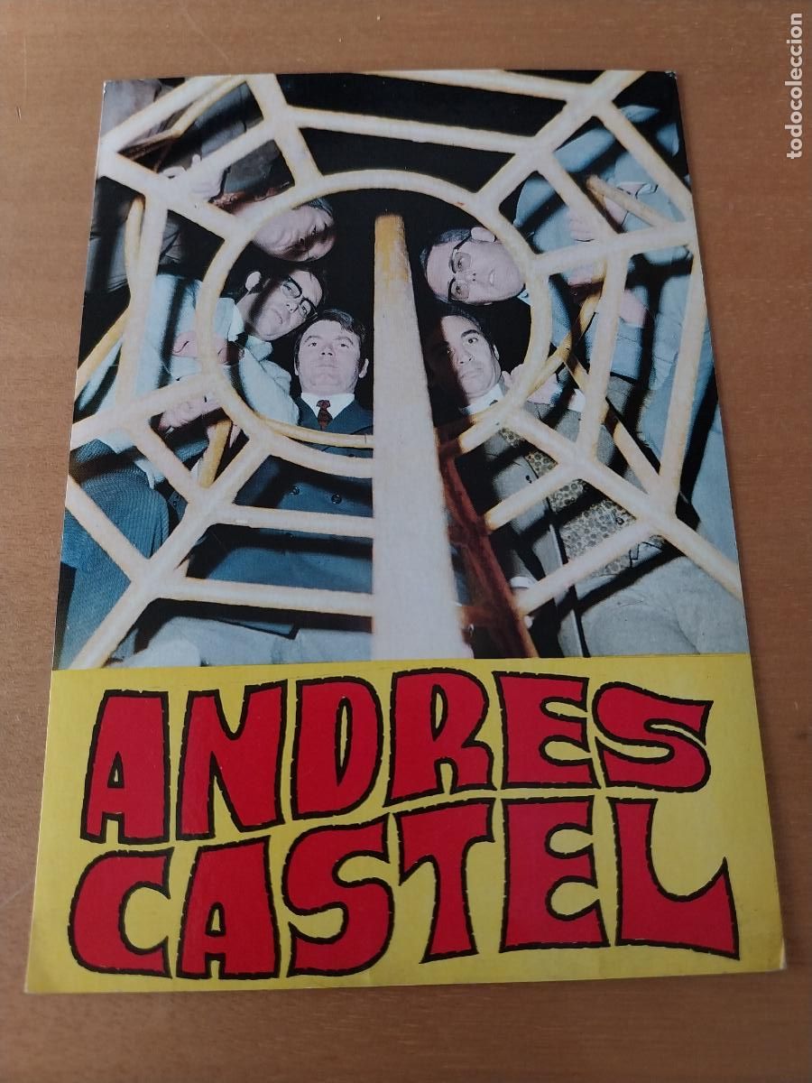 Fotos von Musikern: ANDRES CASTEL ORIGINAL TARJETA ED BERGAS 937 SC ORIGINAL MUSICA