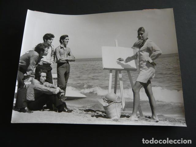 Fotos von Musikern: LOS GRITOS CONJUNTO MUSICAL ANTIGUA FOTOGRAFIA ORIGINAL 1969 18 X 24 CM