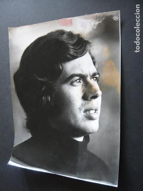 Photos de Chanteurs et Chanteuses: SILVAN CANTANTE ANTIGUA FOTOGRAFIA 18 X 24 CM