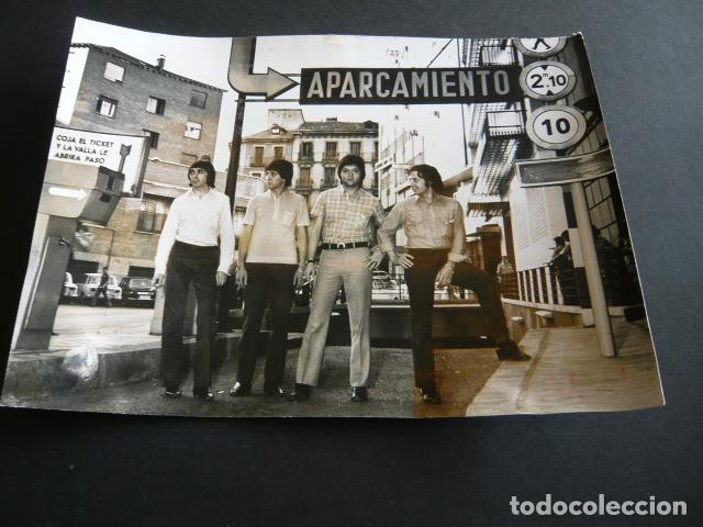 Photos de Chanteurs et Chanteuses: LOS IBEROS CONJUNTO MUSICAL ANTIGUA FOTOGRAFIA ORIGINAL 18 X 24 CM