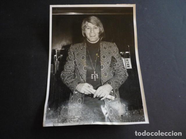 Photos de Chanteurs et Chanteuses: ROBERT MALCOLM CANTANTE ANTIGUA FOTOGRAFIA ORIGINAL 18 X 13 CM