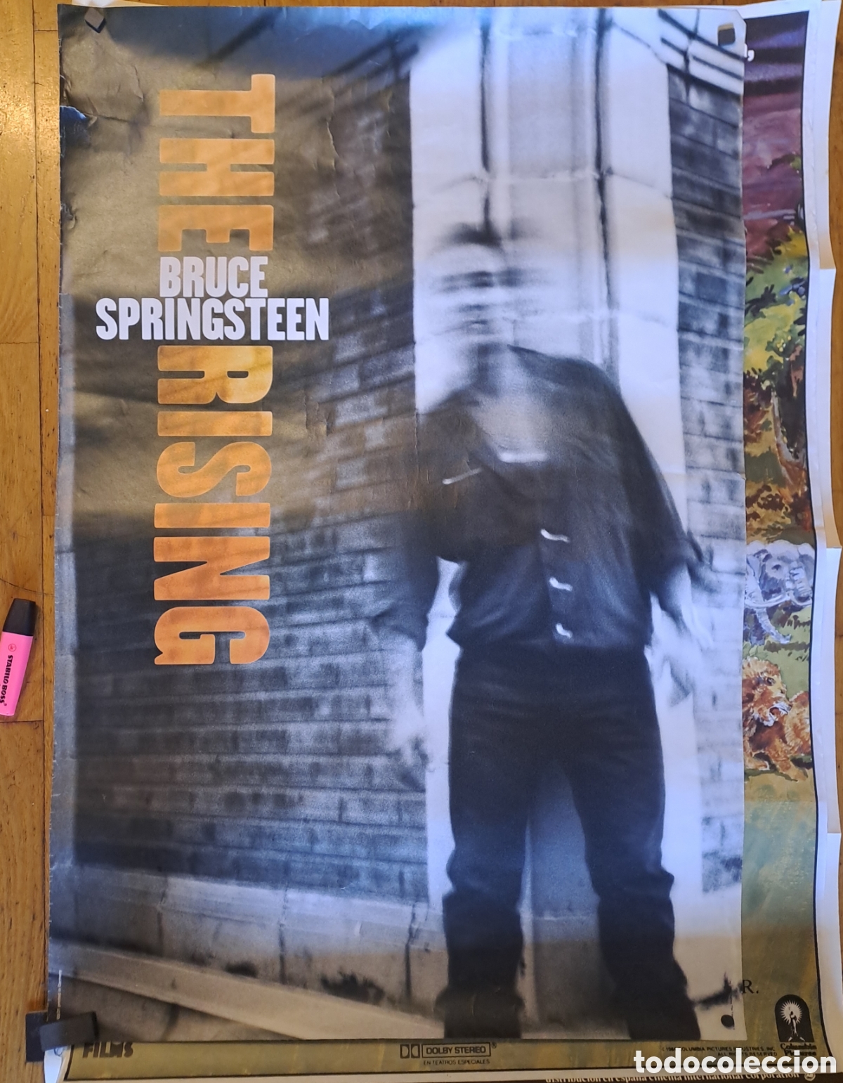 Fotos von Musikern: Cartel promocional del &aacute;lbum The Rising de Bruce Springsteen.