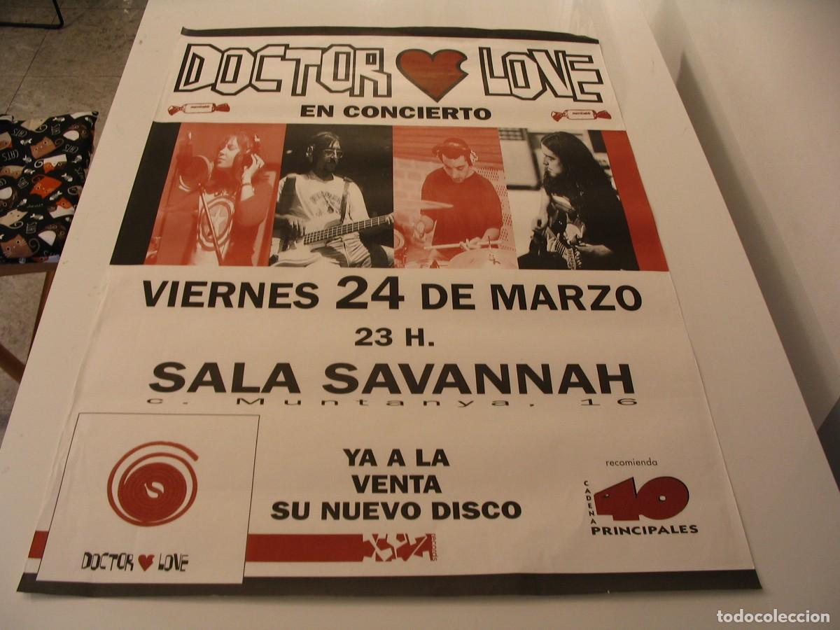 Photos of Singers: DOCTOR LOVE CARTEL P&oacute;ster ORIGINAL sala Savannah GIRA TOUR 96xx67 26
