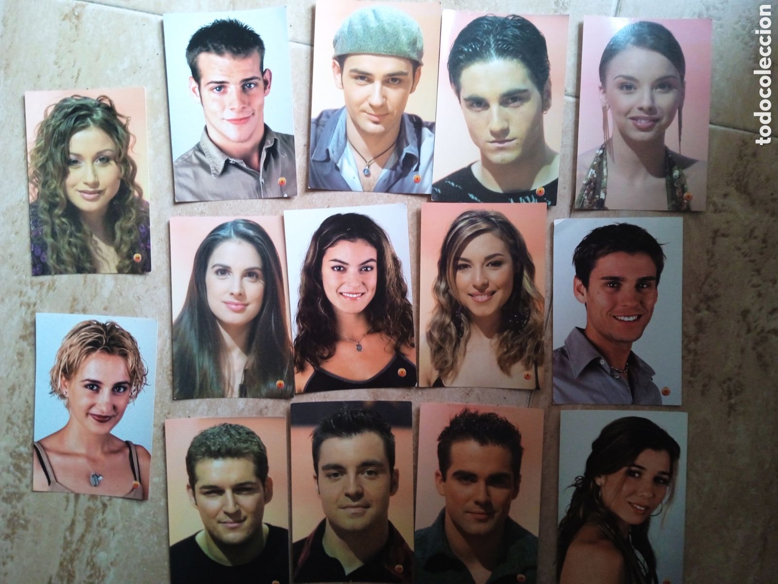 Fotos de Cantantes: Colecci&oacute;n de 99 Photocards Operaci&oacute;n Triunfo primera edici&oacute;n