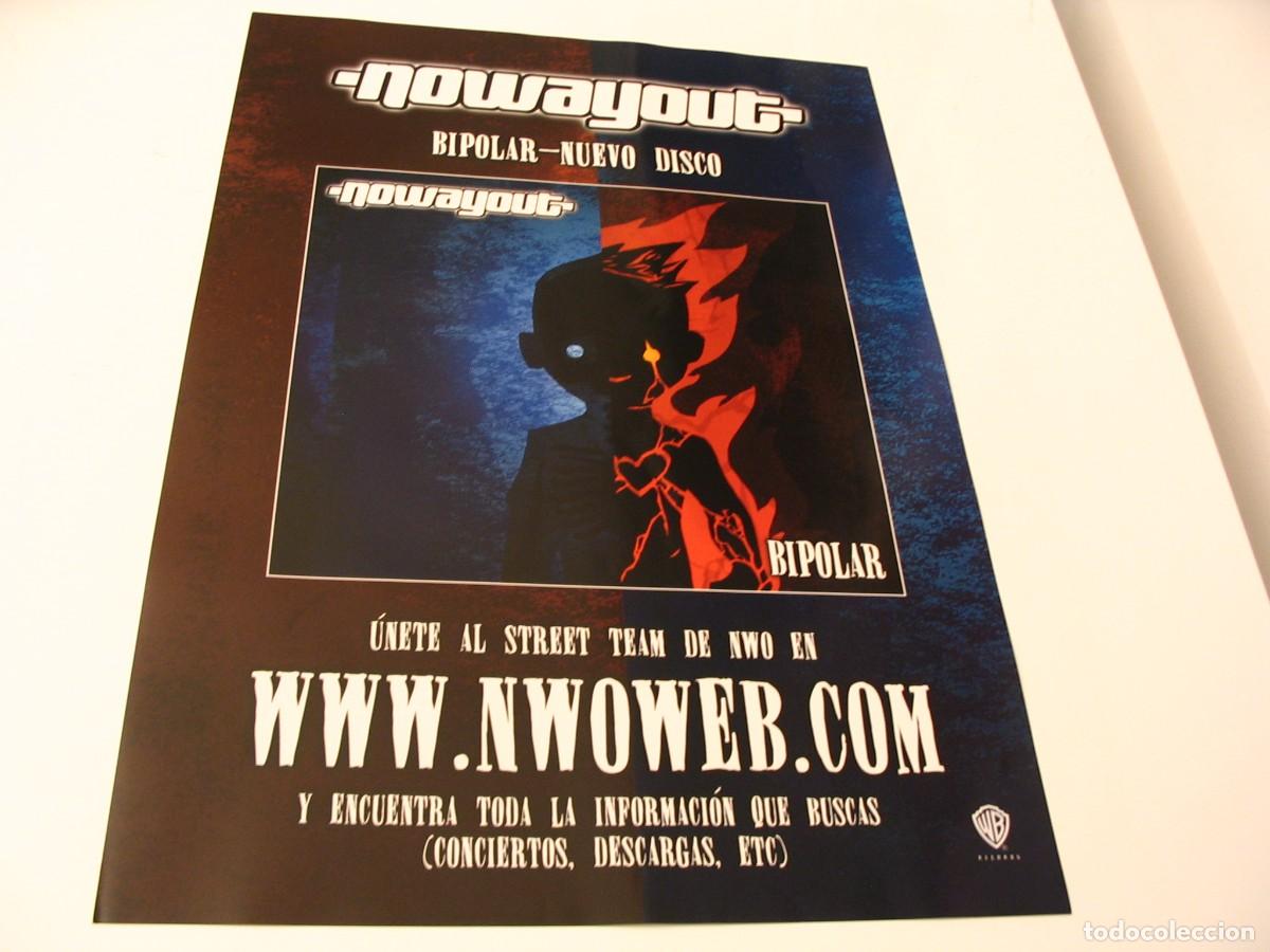 Photos de Chanteurs et Chanteuses: NOWAYOUT CARTEL ORIGINAL Nuevo disco Bipolar GIRA 68x48 26