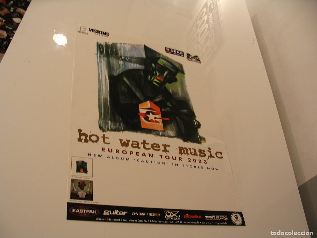 Foto di Cantanti: HOT WATER MUSIC CARTEL ORIGINAL GIRA 2003 european TOUR 57x42 26