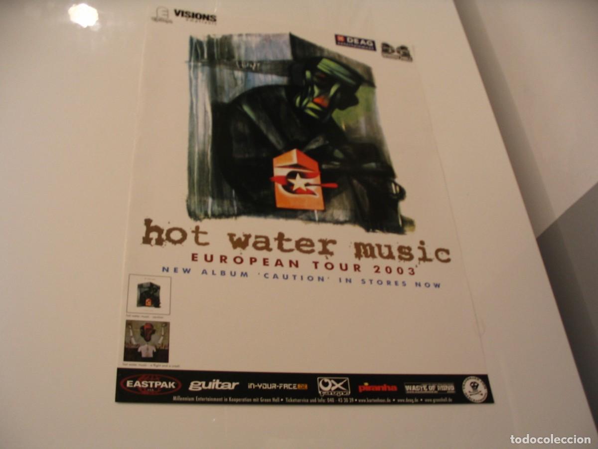 Foto di Cantanti: HOT WATER MUSIC CARTEL ORIGINAL 2003 european TOUR 60x42 26
