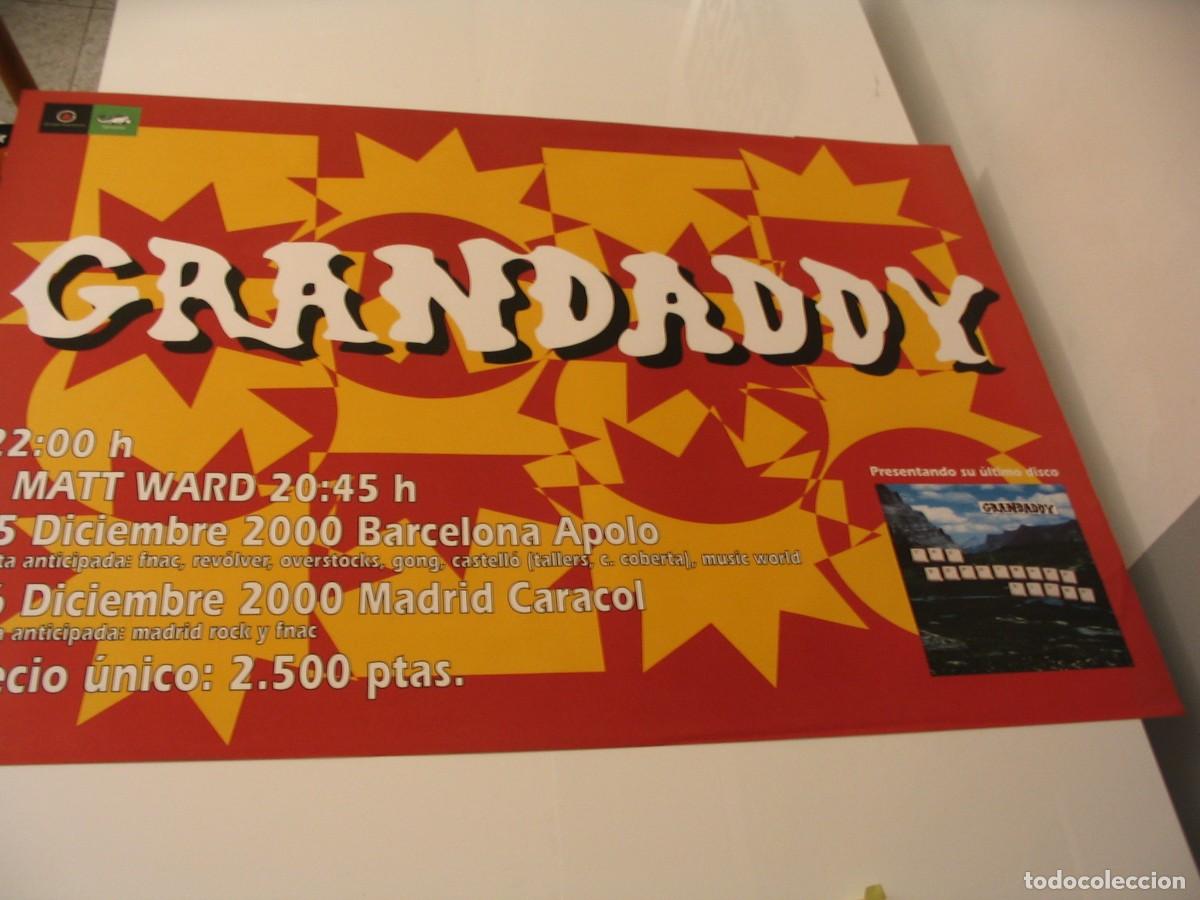 Fotos de Cantores: GRANDADDY CARTEL ORIGINAL Barcelona 2000 TOUR 68x95 26