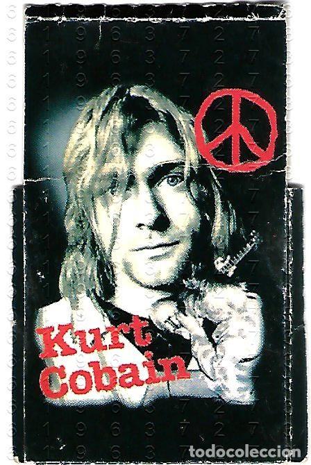 Fotos de Cantantes: PAPEL DE FUMAR KURT COBAIN NIRVANA MADE IN PORTUGAL SIN PAPEL CJ2