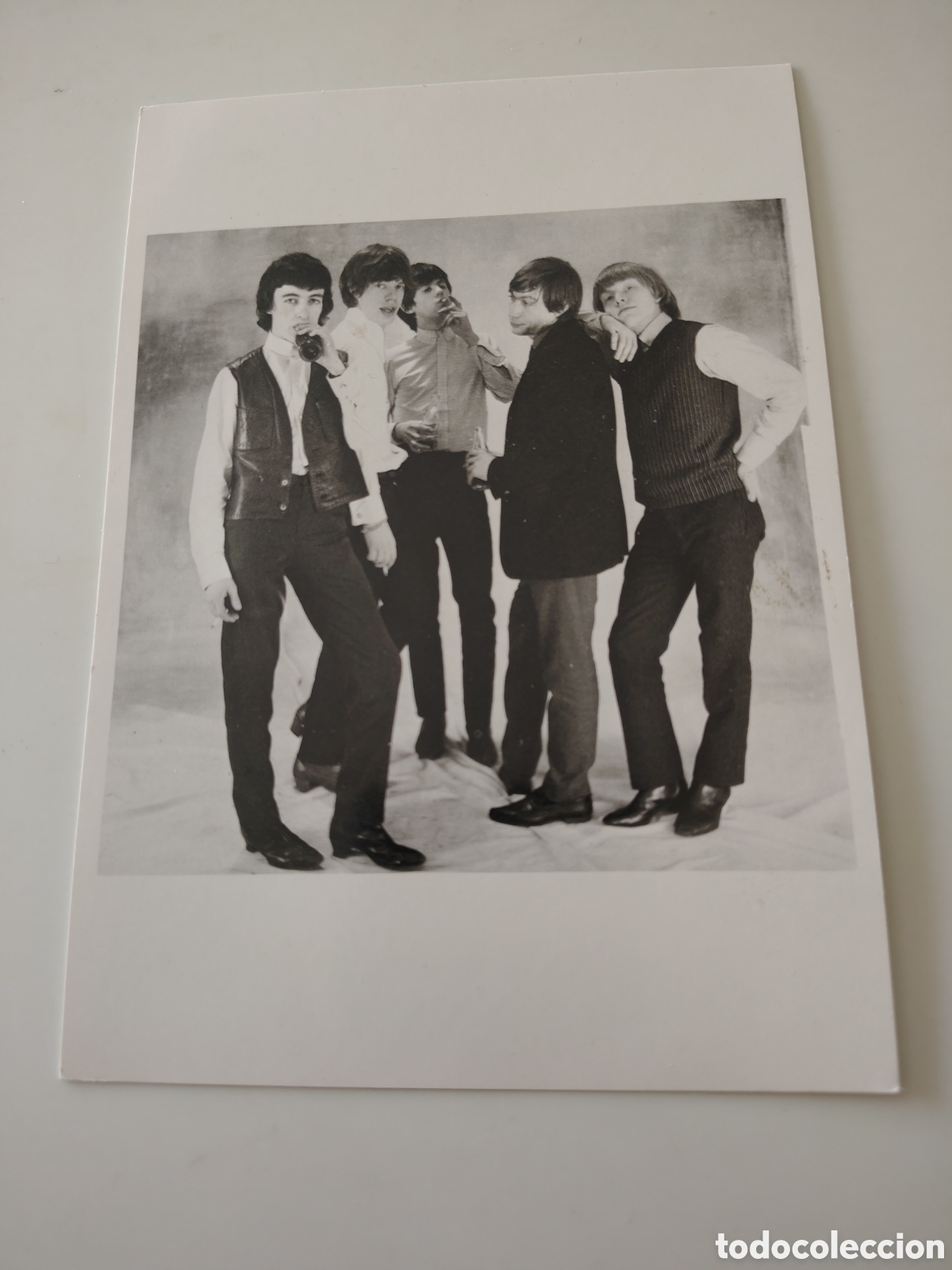 Fotos de Cantantes: POSTAL MUSICAL, ROLLING STONES, 1964