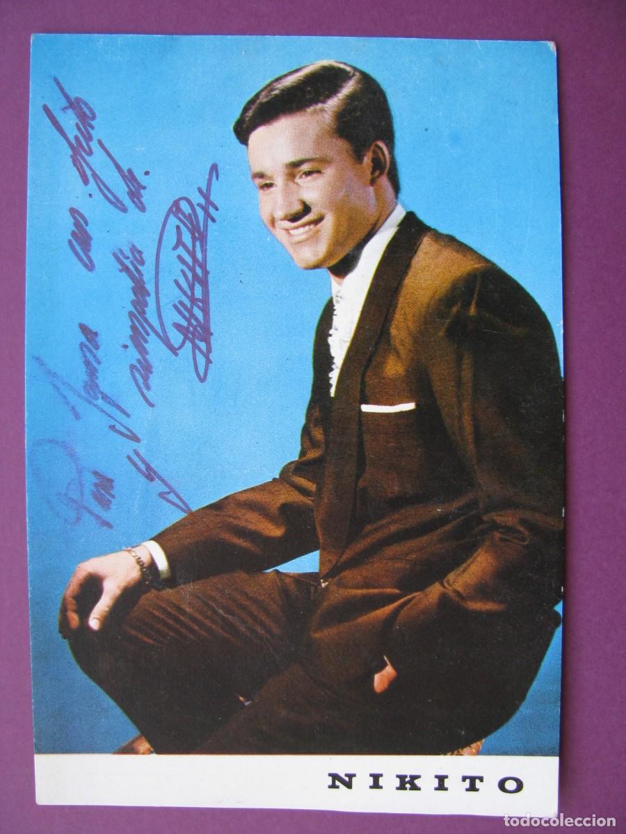 Fotos de Cantantes: POSTAL DE NIKITO. DISCOS ZAFIRO. FIRMADA, AUTOGRAFO