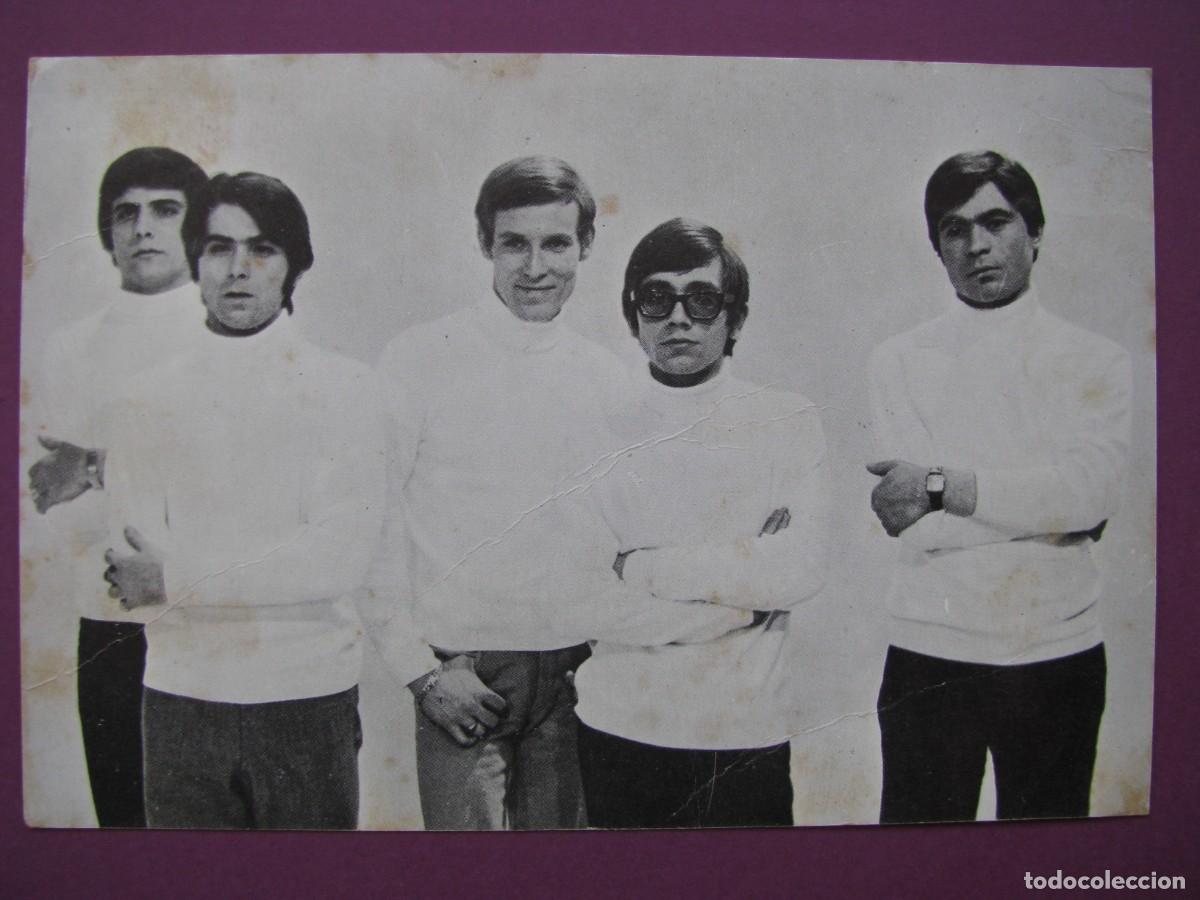 Photos de Chanteurs et Chanteuses: POSTAL DE LOS BRAVOS. COLUMBIA. SELLO DE LA TIENDA RODOLFO PRADOS ORTIZ, MALAGA.