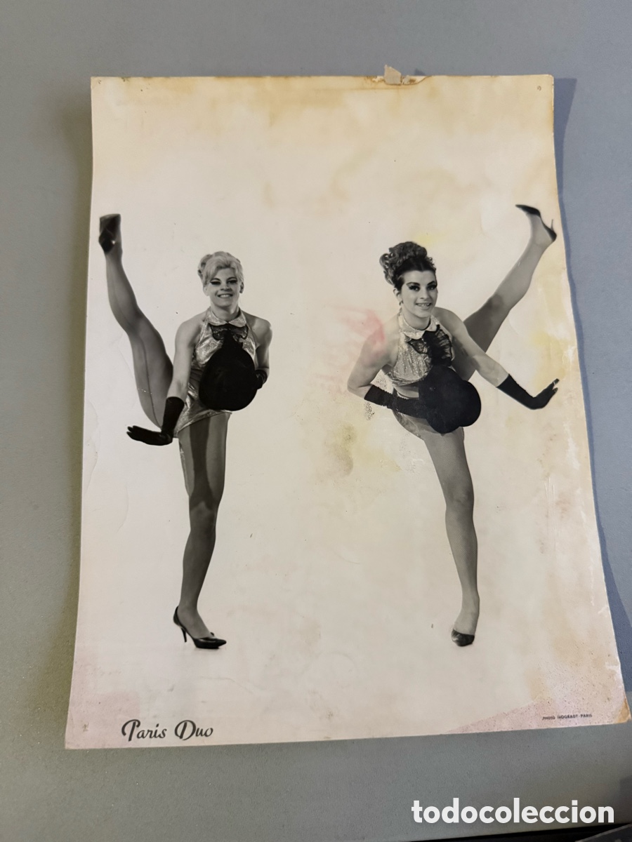Fotos de Cantantes: FOTO. PARIS DUO. 24x18 cm