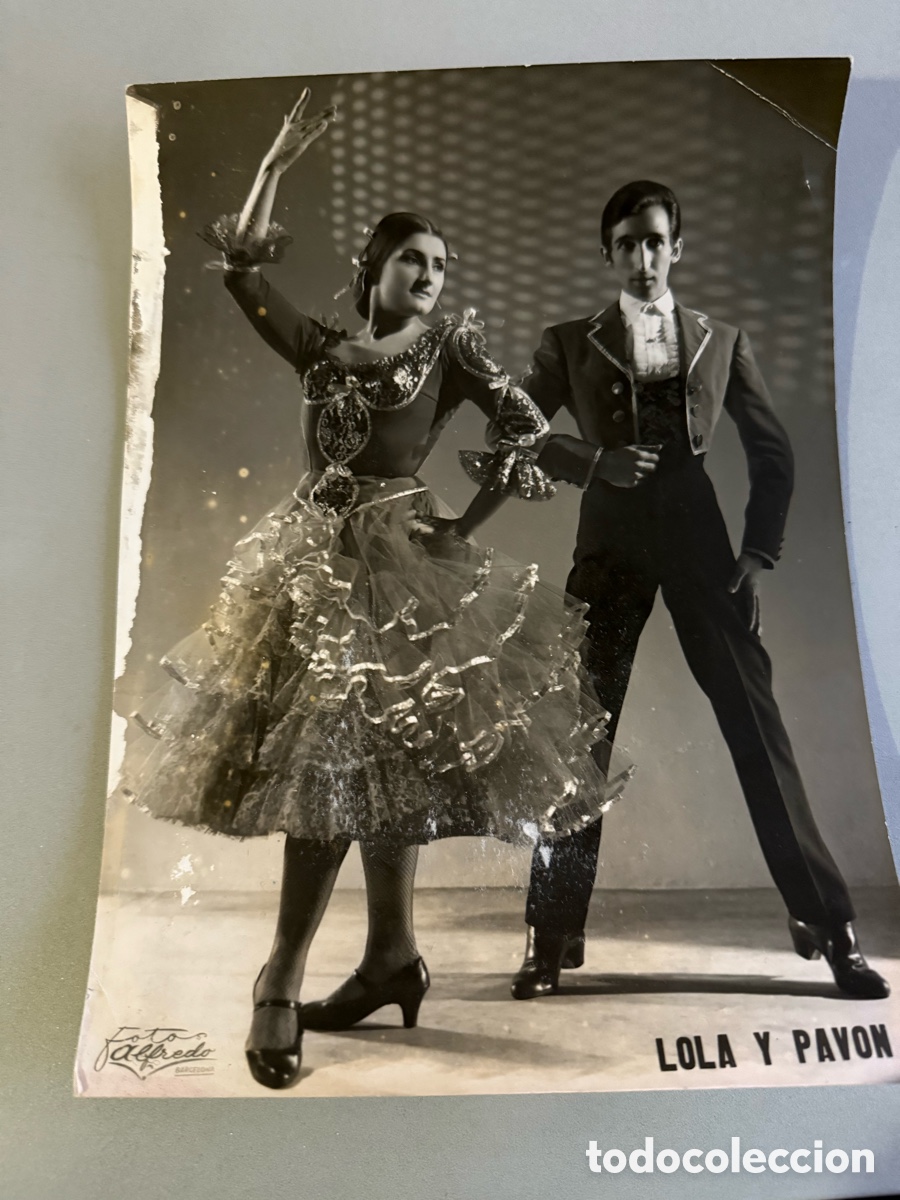 Fotos de Cantantes: FOTO. LOLA Y PAVON. 24x18 cm