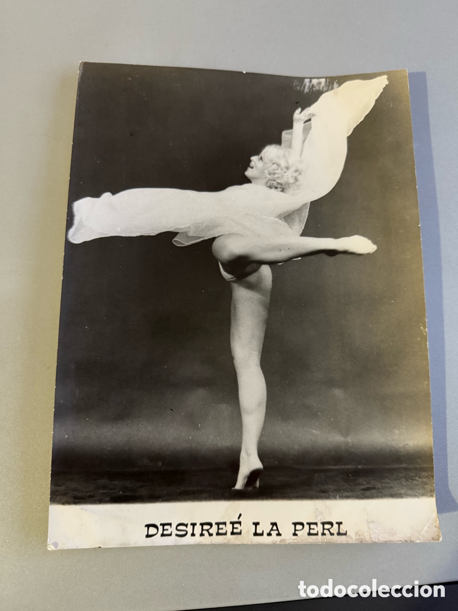 Photos of Singers: FOTO. DESIREE LA PERL. 24x18 cm