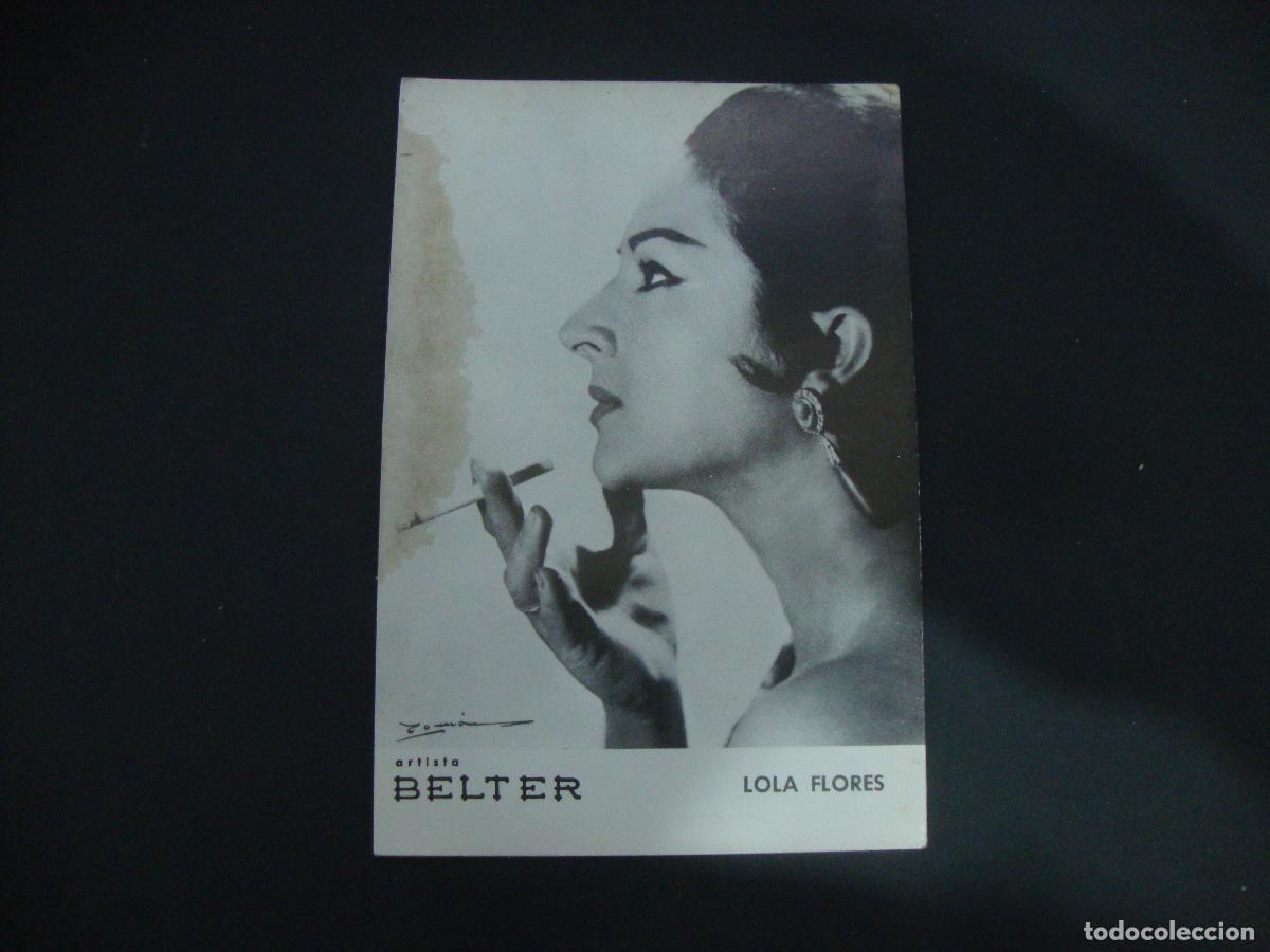 Photos de Chanteurs et Chanteuses: FOTOGRAFIA PROMOCIONAL BELTER LOLA FLORES