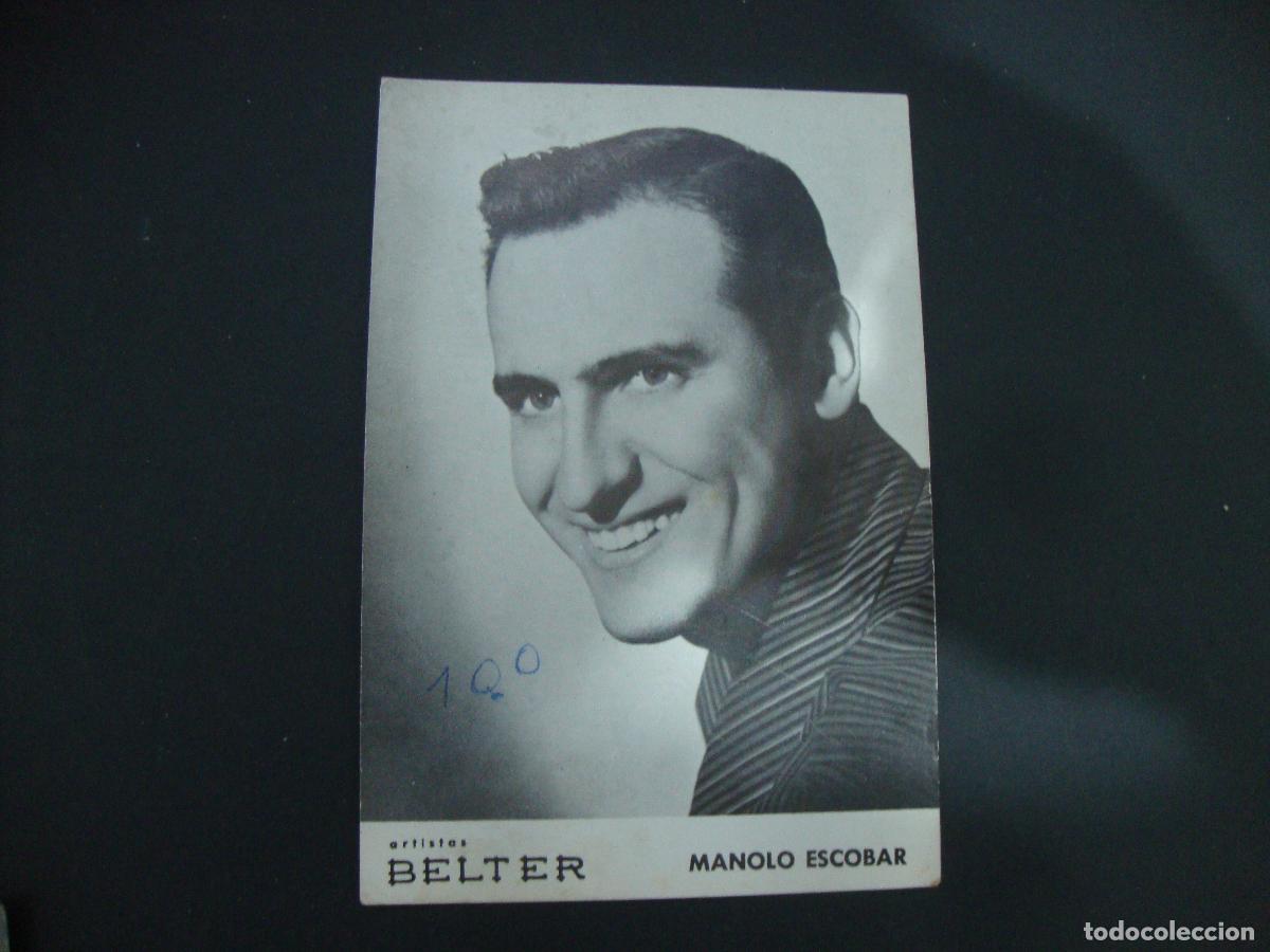 Fotos de Cantantes: FOTOGRAFIA PROMOCIONAL BELTER MANOLO ESCOBAR