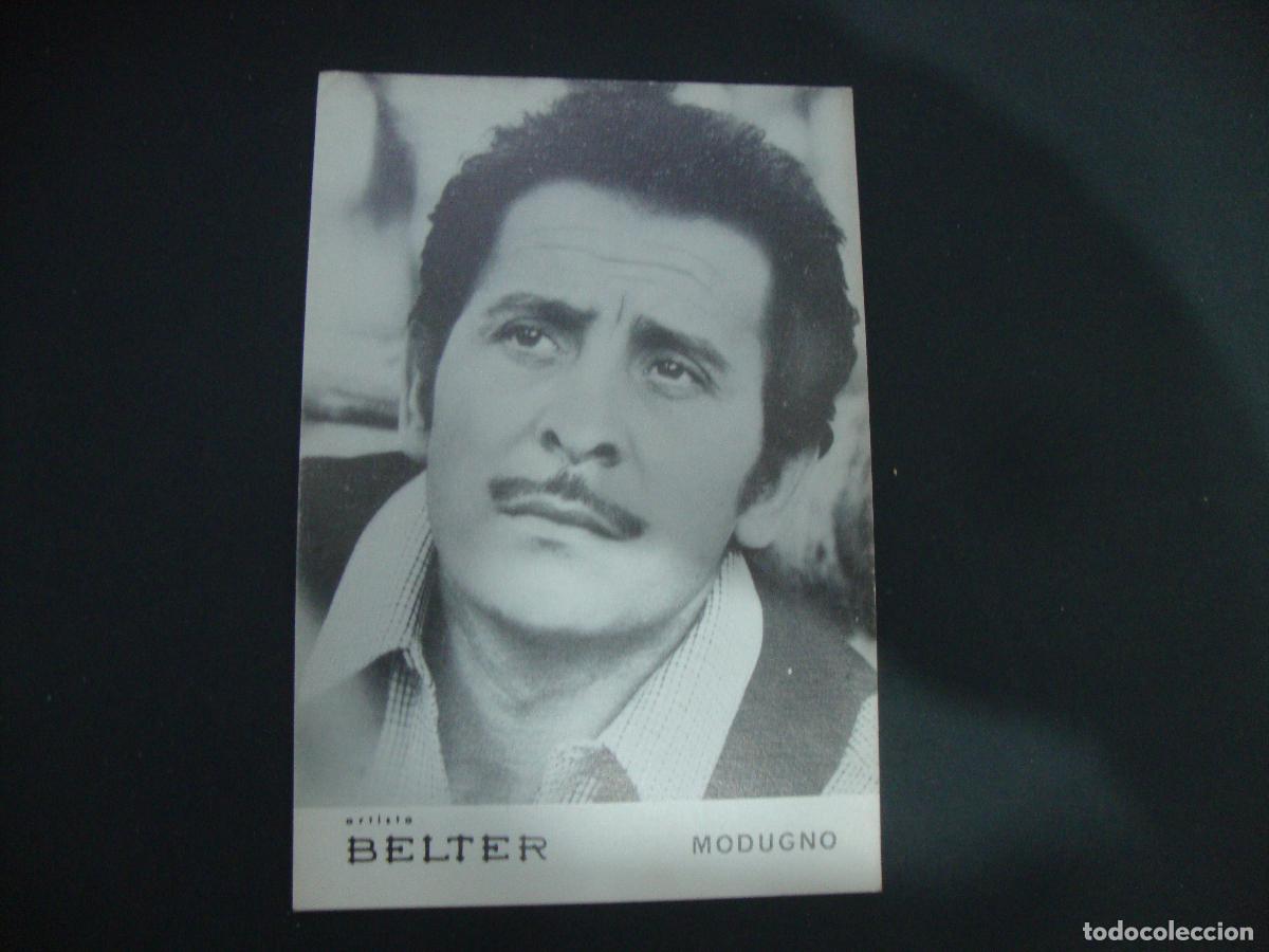 Photos de Chanteurs et Chanteuses: FOTOGRAFIA PROMOCIONAL BELTER MODUGNO